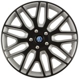 Set 4 Capace Roti 17 inchi (R17) Dakar Negru-Gri, Compatibile Cu Volkswagen