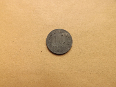 Germania 10 Pfennig 1921 - MG 3 foto