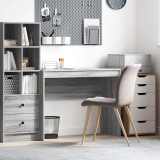 vidaXL Birou de Calculator Gri Sonoma MDF 100 x 40 x 76 cm Simplu