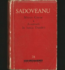 MITREA COCOR * AVENTURĂ &Icirc;N LUNCA DUNĂRII - MIHAIL SADOVEANU - BPT