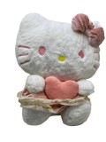 Jucarie de plus Hello Kitty cu inima 35 cm