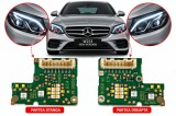 Set 2 Placi PCB cu Cip Sursa Lumina DRL Far Mercedes-Benz Clasa E W213 High Version (2016-2020) - 199455-01, 199455-02