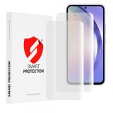 Folie de protectie Ecran Smart Protection Premium Classic pentru Samsung Galaxy A54 A546, Plastic, Set 2 bucati