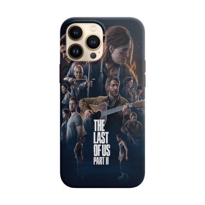 Husa compatibila cu Apple iPhone 14 Plus model The last of us Part 2, Silicon, TPU, Viceversa foto