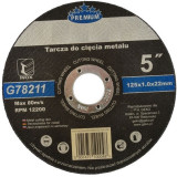 Disc pentru taiere inox 125x1.0x22 mm, Geko