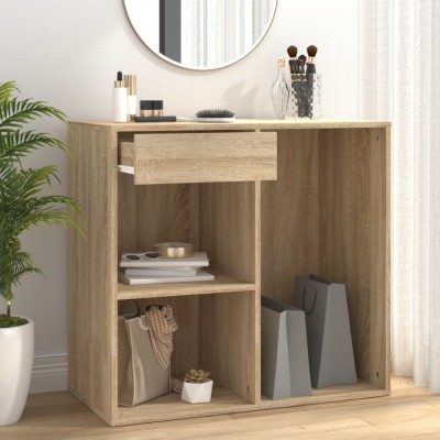 vidaXL Dulap de cosmetice, stejar sonoma, 80x40x75 cm, lemn prelucrat 808840 foto