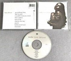 Sade - Love Deluxe CD (1992) foto