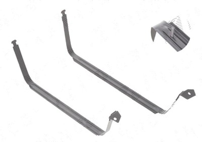 Set suport fixare Rezervor combustibil Ford Focus (Daw/Dbw/Dnw/Dfw), 09.1998-11.2004, Focus 2 (Da), 11.2004-12.2010, spate, metal foto