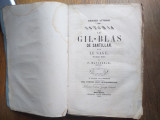 ISTORIA LUI GIL-BLAS DE SANTILLAN - P. MATSUKOLU (GEORGESKU), 1 VOL, 1855