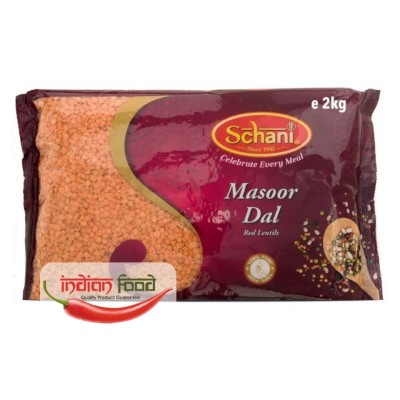 Schani Red Lentils Masoor Dal (Linte Rosie) 2kg foto