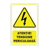 Indicator avertizare &bdquo;Atenție! Tensiune periculoasă&rdquo;