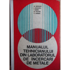 St. Nadasan - Manualul Tehnicianului din Laboratorul de Incercari de Metale