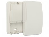 Carcasa cu protectie pentru perete 3 porturi Keystone Alb, Delock 86262