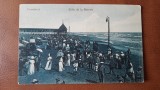 Carte postala, Constanta, Baile de la Mamaia, inceput de secol XX