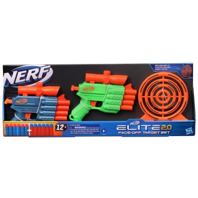 NERF BLASTER NERF SET ELITE 2.0 FACE OFF TARGET SET SuperHeroes ToysZone foto