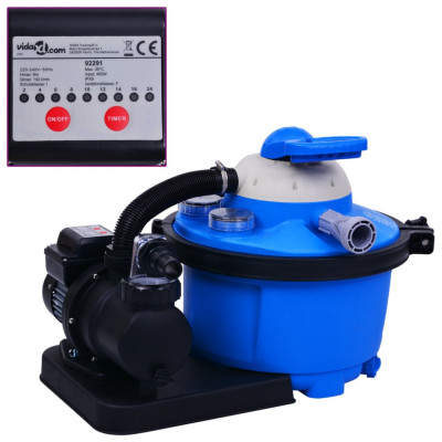Gossi pompa filtru cu nisip, cu temporizator, 450 w 25 l foto