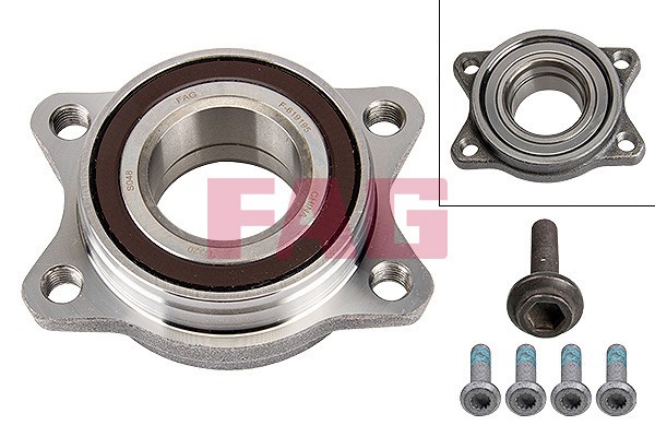 FAG 713 6107 80 Set rulment roata