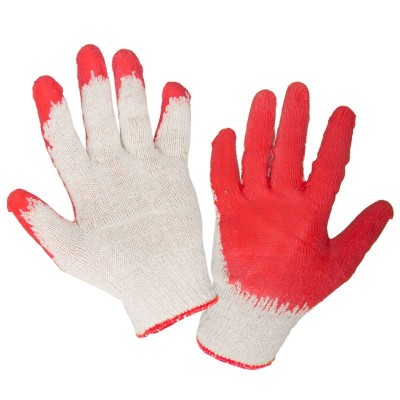 MANUSA LATEX CU POLIESTER-BUMBAC TIP SUBTIRE / ROSU - 9 foto