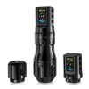 Aparat Tatuat INKONE Prick Armor, Wireless, Stroke Reglabil 2.4-4.2mm, Motor Coreless, Baterie 1600mAh, Aluminiu Aviatie, Negru