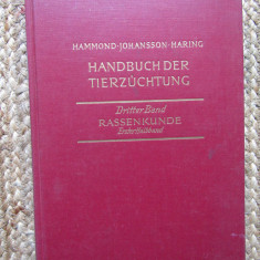 manual de creștere a animalelor Handbuch der Tierzüchtung John Hammond