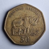 50 Shillings 1996 - Tanzania