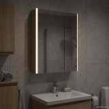 vidaXL Dulap cu oglindă pentru baie Stejar Sonoma 53,5 x 15,5 x 70 cm 889233