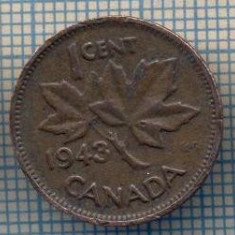 AX 1372 MONEDA - CANADA - 1 CENT -ANUL 1943 -STAREA CARE SE VEDE