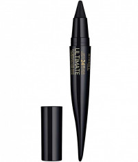 Creion Rimmel London Ultimate Kohl Kajal Waterproof Eyeliner, 01 Black Obsidian, 1.6 g foto