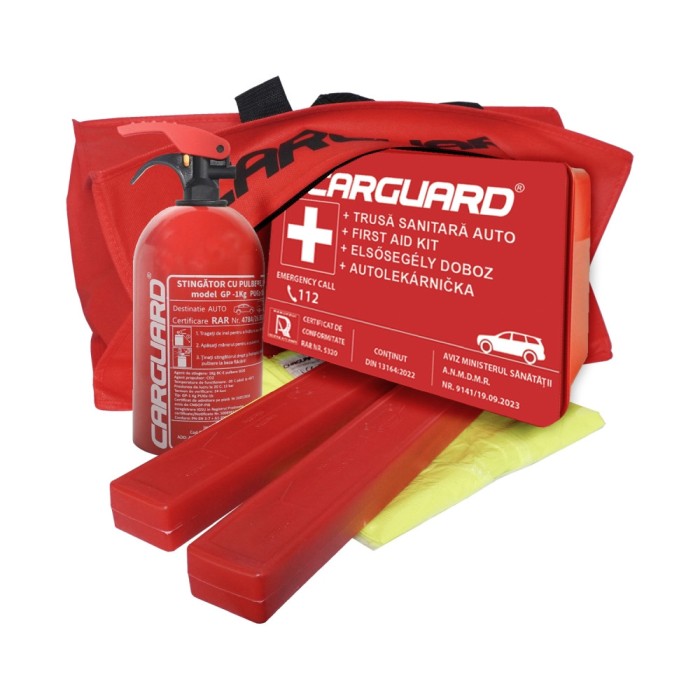 Kit siguranta auto obligatoriu omologat R.A.R Best CarHome