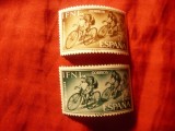 Serie mica IFNI colonie spaniola 1964 - Sport - Ciclism - 2 valori (din3val.), Nestampilat