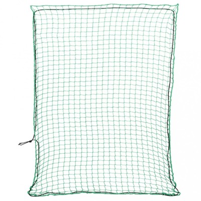Plasă de remorcă cu funie elastică, verde, 3,5x3 m, PP foto