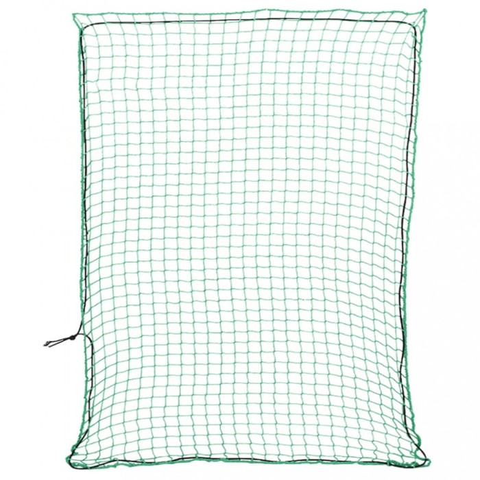 Plasă de remorcă cu funie elastică, verde, 3,5x3 m, PP