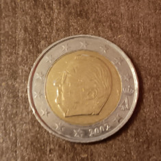 M3 C50 - Moneda foarte veche - 2 euro - Belgia - 2002
