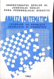 ANALIZA MATEMATICA, CULEGERE DE PROBLEME REZOLVATE SI COMENTATE-GH. CARJA, OVIDIU CARJA-337491