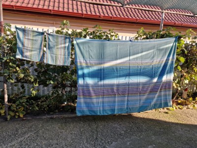 NO.11 Lenjerie pat 3 piese | 2 persoane | 220 x 230 cm foto