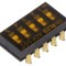 Comutator DIP-SWITCH 5 sec&Aring;&pound;iuni OFF-ON 0,025A 24VDC
