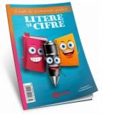 Caiet de elemente grafice - Cifre si litere