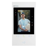 Videointerfon conectat Classe 300EOS cu asistent vocal Alexa Bticino alb 344842