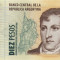 ARGENTINA █ bancnota █ 10 Pesos █ 2000 █ P-348 █ UNC █ necirculata