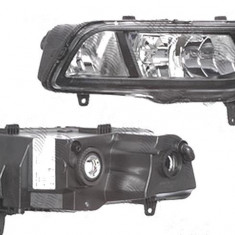 Proiector ceata Volkswagen Polo (6r), 05.2014-, fata, Dreapta, cu lumini de curbe; cu daytime running light; H8+W21W;