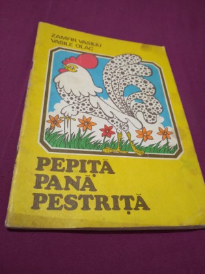 PEPITA PANA PESTRITA ZAMFIR VASILIU foto