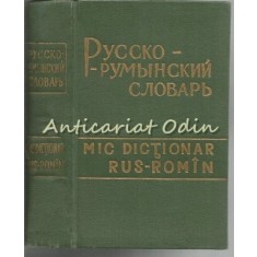 Mic Dictionar Rus-Romin - A. Sadetki
