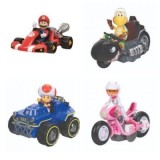 Figurina cu kart, 6 cm, Super Mario Bros Movie, diverse modele