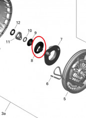 Opritor cuplaj pornire Ski-Doo Summit X 800RETEC XM T3-154, 2015 Cod Produs: MX_NEW 420852640SK foto