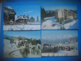 HOPCT LOT 3478 -4 CARTI POSTALE--IARNA LA PREDEAL-JUD BRASOV-CIRCULATE, Circulata, Printata