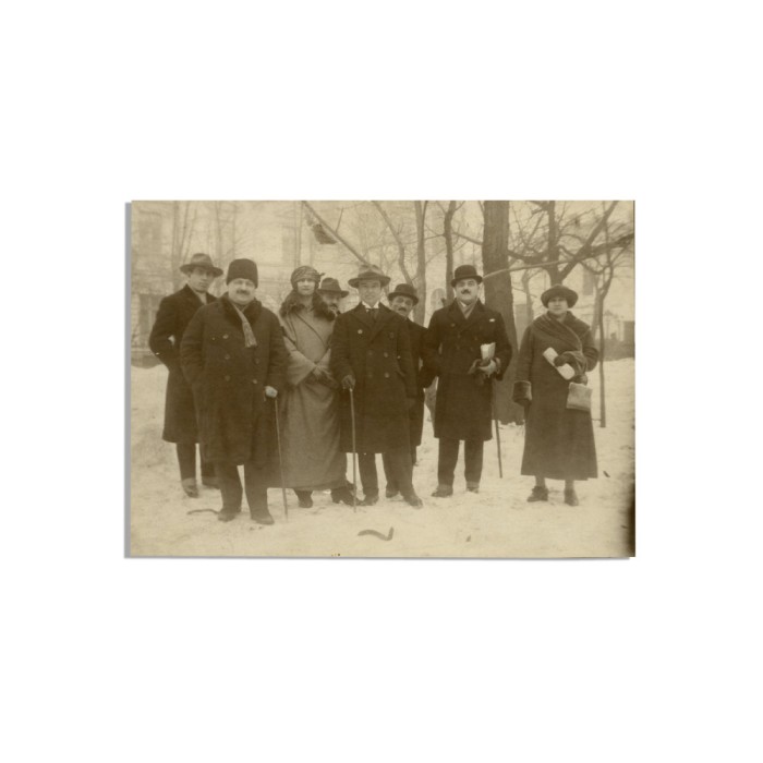 Dimitrie Iov, fotografie de epocă de grup, 1924