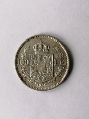 Romania 100 lei 1936 xf. foto