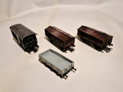 Lot vagoane marfa Kleinbahn - scara HO foto