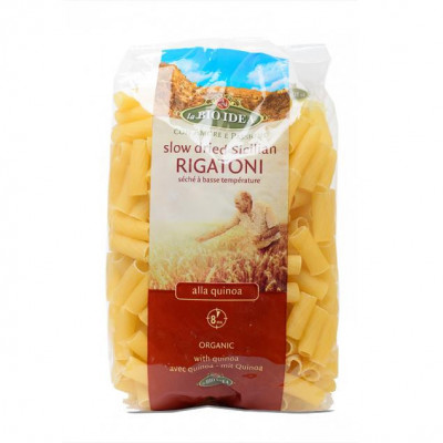 Paste Fainoase din Grau Dur cu Quinoa Rigatoni Eco 500gr Idea foto