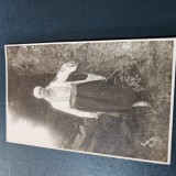 Fotografie tip carte postala COSTUM POPULAR an 1926 FOTO ADLER TUSNAD